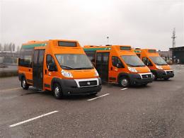 Svolta ecologica nel trasporto, ecco i mini bus a metano