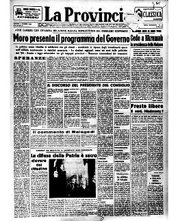 Al via il terzo governo Moro