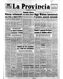 Solidarnosc verso la vittoria: Walesa da Jaruzelski