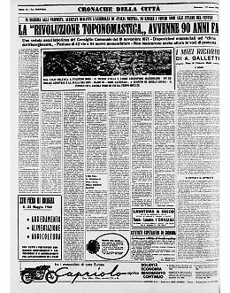 La rivoluzione toponomastica delle vie di Cremona del 1871