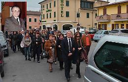 Una folla dice addio a Boldrini