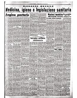 Il Fascismo e la salute pubblica