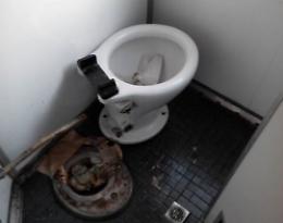 Toilette da incubo sul treno