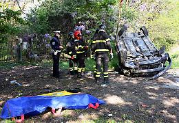Le immagini dell'incidente costato la vita a Valentina Viero