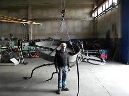 L'opera del fabbro Sanguanini arriva al centro Pompidou di Parigi 