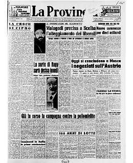 E' partita la campagna contro la poliomielite