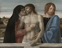Torna, dopo il restauro, la Pietà di Bellini alla Pinacoteca di Brera a Milano  