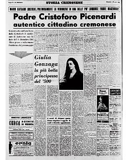 Padre Cristoforo de "I Promessi Sposi" manzoniani fu un autentico cittadino cremonese