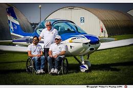L'astronauta Cristoforetti e il WeFly! Team insieme per i disabili