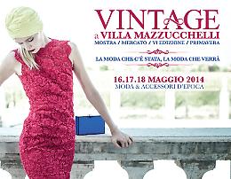 Il vintage è di moda a Villa Mazzucchelli Dal 16 al 18 maggio