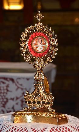 Torna la reliquia del Papa Santo