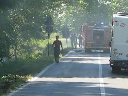 Piumini in fiamme vicino alla Flora