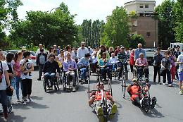 Giro di Cremona in carrozzina