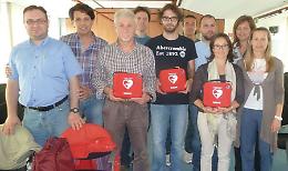 Un defibrillatore per la palestra del liceo Sanfelice