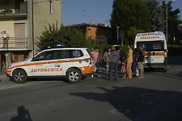 Bambina investita sul triciclo