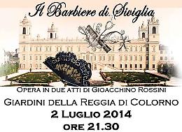 ''Il barbiere di Siviglia'' di Rossini nel Giardino storico della Reggia di Colorno 