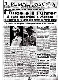 Il Duce e il Fuhrer si sono incontrati a Monaco