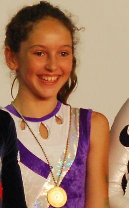 Giada Iemmi campionessa italiana alla trave