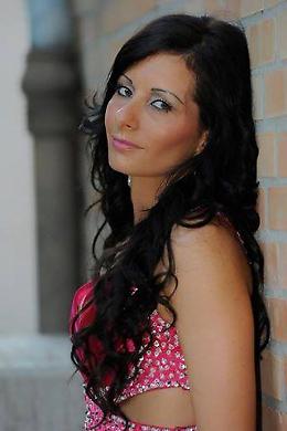 Katiuscia intervistatrice per 'Verissimo'