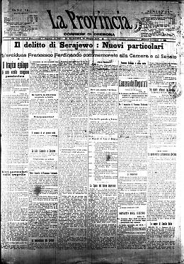 Scoppia la 1a guerra mondiale: particolari sul delitto di Serajewo