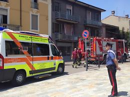 Si incendia una bombola di gas, famiglie in fuga