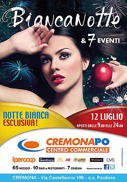 Notte Bianca sabato 12 al CremonaPo