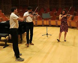 Emozione Stradivari con i fratelli Carpenter