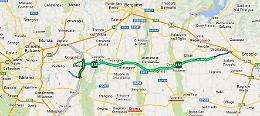 Il tracciato della Brebemi