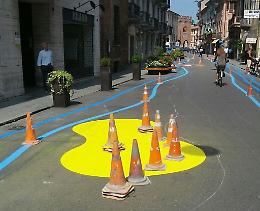 Cremona - Le ''onde'' in corso Garibaldi
