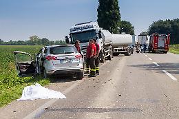 Le immagini dell'incidente mortale di Gadesco