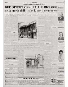 Due spiriti originali e bizzarri nella storia dello stile Liberty cremonese