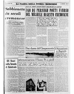 Ugo De Perseghi, poeta cremonese del '200, ingiustamente caduto nell'oblìo