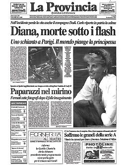 Diana, morte sotto i flash