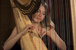 Concerto d'Arpa con Tatiana Alquati alla Galleria d'Arte Moderna Ricci Oddi di Piacenza  