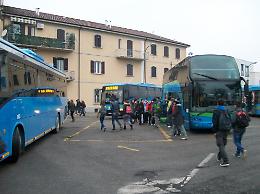 Rapina alla stazione degli autobus di via Dante