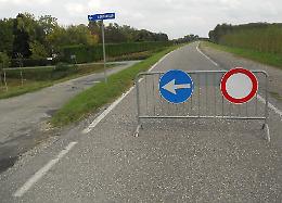 L'argine di Roncadello vietato ai mezzi pesanti