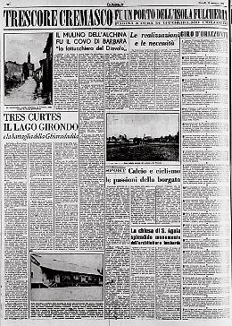 Trescore Cremasco storia e leggenda