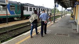 In treno senza biglietto, intervengono vigili e cc