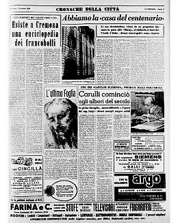 Esiste a Cremona una enciclopedia dei francobolli