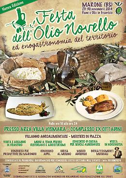 La Festa dell&rsquo;Olio Novello ed enogastronomia del territorio a Marone (BS)