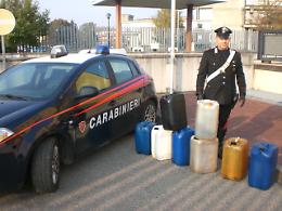 Fermati tre albanesi, in auto 8 taniche piene di gasolio