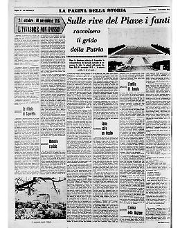 Sulle rive del Piave i fanti raccolsero il grido della Patria
