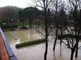 Allagamento alla Canottieri Flora