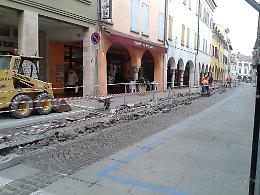 Lavori in pieno centro,  stupefatto il M5S 