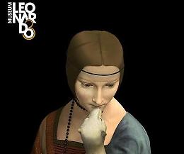 La Dama con l’ermellino in 3D
