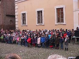 Anche gli alpini alla festa degli auguri della Capra Plasio