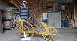 La bici di Leonardo prende vita
