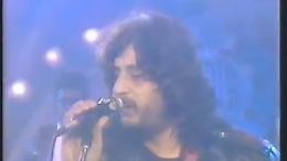 Pino Daniele, nel 1987 con Robby Krieger dei ''Doors''