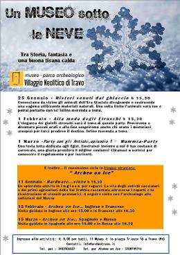 Un Museo sotto la Neve - Attività invernali del Museo Archeologico di Travo (PC)