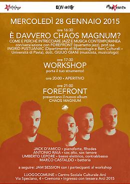 Come e perchè intrecciare jazz e contemporanea: workshop all'Arci di Cremona